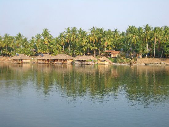 Blick von Don Det auf Don Khone