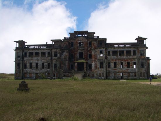 Das verlassene Casino, sehr gruselig 