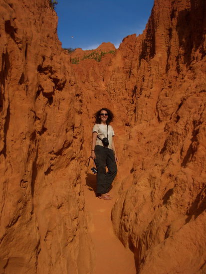 Red Canyon mit Tamara (oder umgekehrt?!)