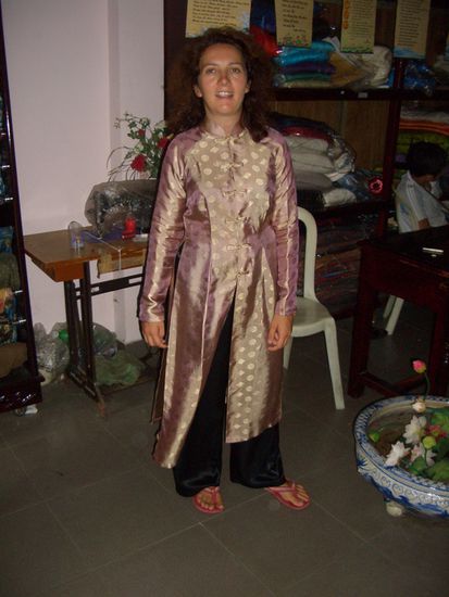 Tamara im Ao Dai