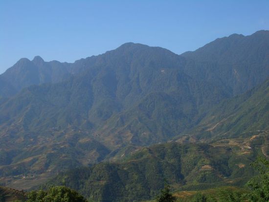 Mountain View aus dem Hotelzimmer des Mountain View Hotel in Sapa
Sapalot!