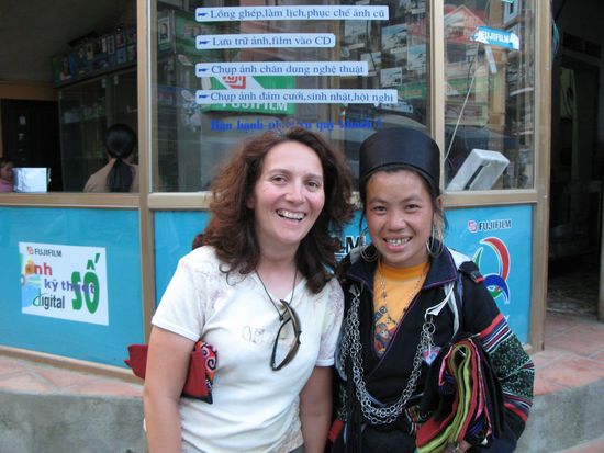 Tamara und Coe (v.l.n.r.)