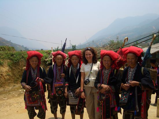 Red Dao-Frauen (ausser eine)