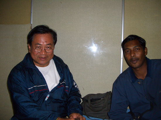 Meine beiden Freunde vom Schiff