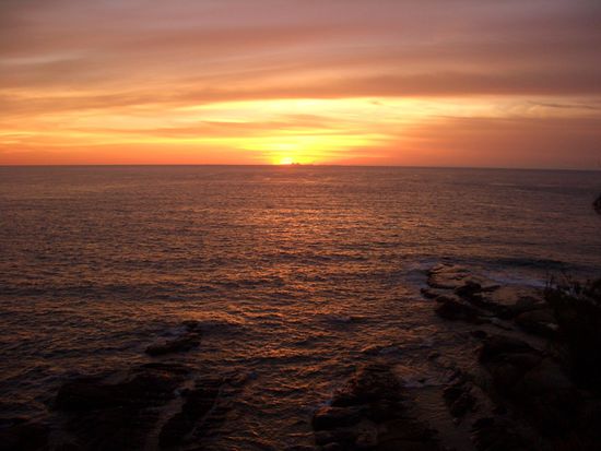 wieder mal ein Sonnenuntergang - Tip of Borneo