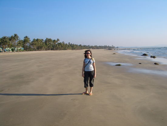 Tamara am Ngwe Saung Beach