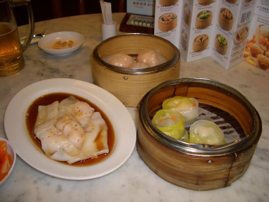 so schauen Dim Sum aus,...