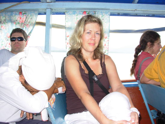 Auf dem Boot nach Koh Phayam