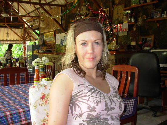 Im Restaurant der Palm Garden Lodge