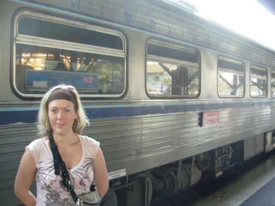 Am Bahnhof in Bangkok