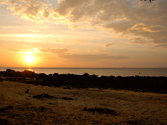 Sonnenuntergang auf Lanta