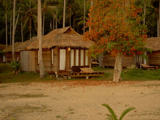Unser Bungalow im Coco Cottage direkt am Beach