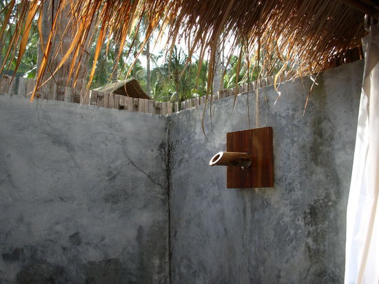 Unser Open Air Bad mit Innenleben