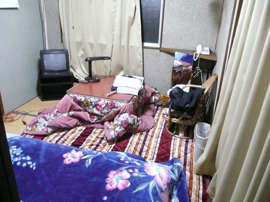 Mein neues Heim im Nakazono Ryokan.