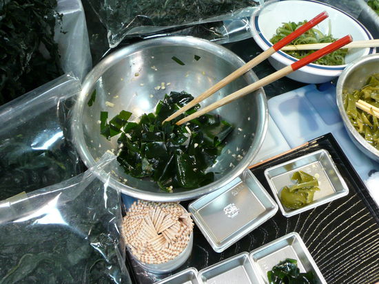 Algen. Schmecken gut.