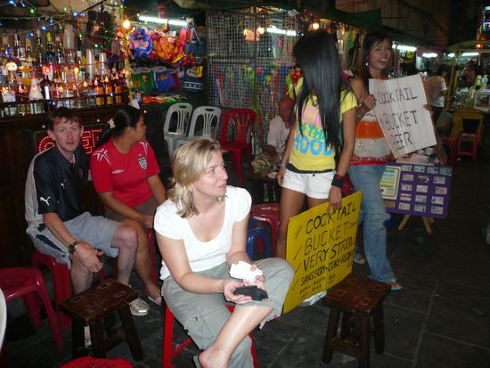 Nicole in der Khaosan