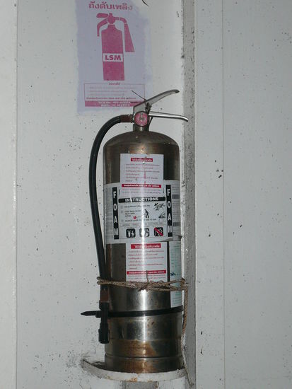 Sicherheit wird hier gross geschrieben an Bord