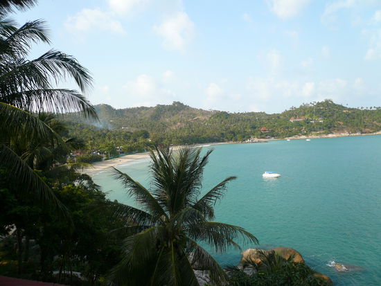 Blick vom Panviman auf den Thong Nai Pan