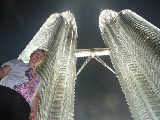 Twin Towers by Night