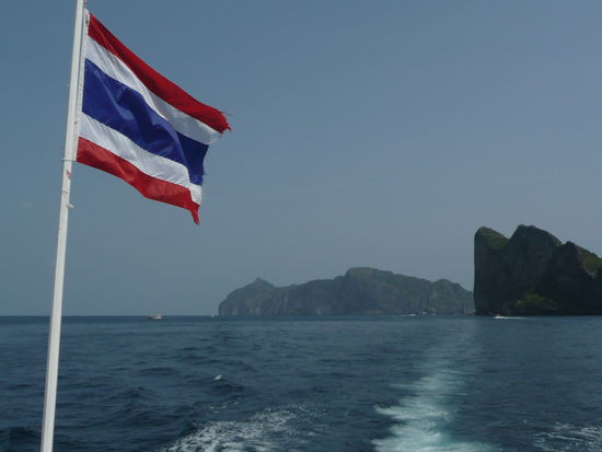 Auf dem Weg zum tauchen