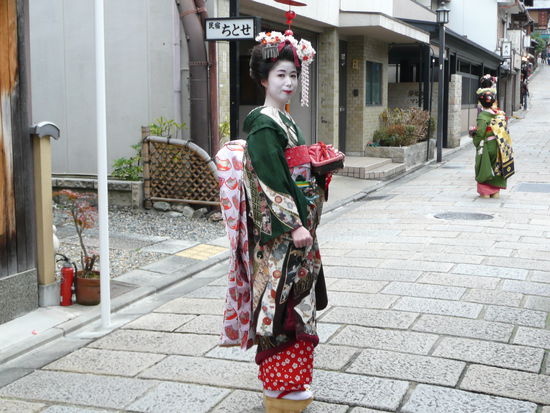 Geisha im Gionviertel