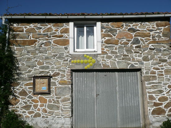 Der gelbe Pfeil weist uns den Weg