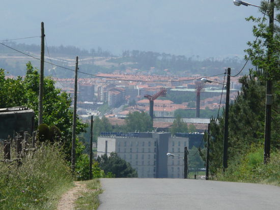 Erster Blick auf Santiago