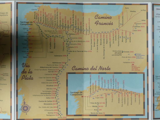 Pilgerpass Landkarte
