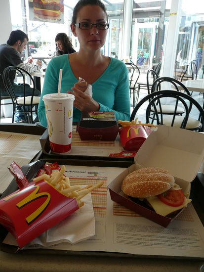 ...leckere Burger..fast wie zuhause..