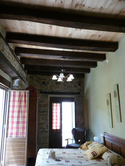 Unser Zimmer im Gaestehaus