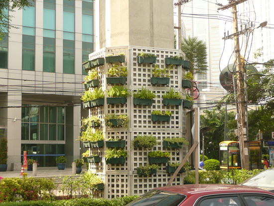 Hier wird jeder Platz ausgenutzt