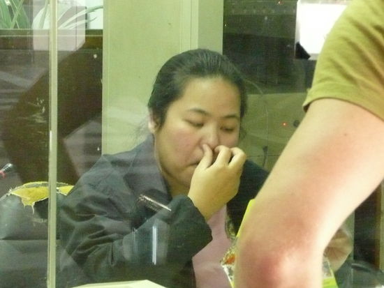 Am Ticketschalter Chiang Mai 