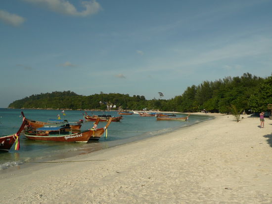 Da waren mal morgens ein paar Boote weg