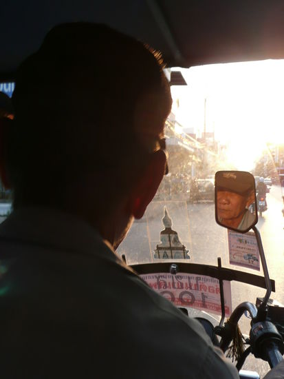 Ich hab das langsamste TUK-TUK von ganz Thailand gefunden.