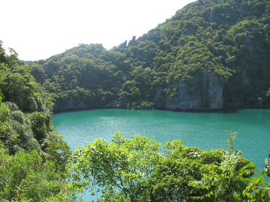 Salzwassersee auf Mae Koh