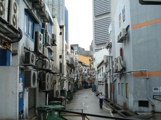 Seitenstrasse in Chinatown