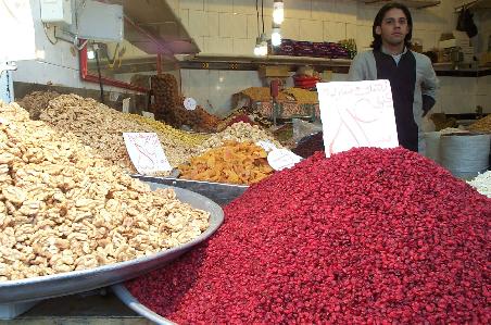 Im Bazar von Shiraz