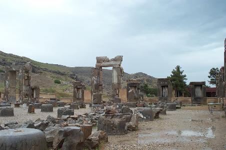 Persepolis bei Regen