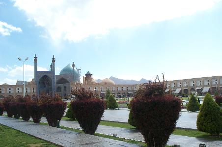 Großer Platz und Imam Moschee in Isfahan