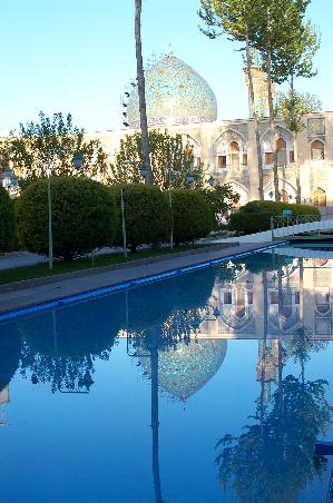 Innenhof des Abassi Hotel in Isfahan