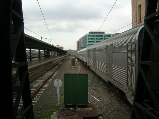 Indian-Pacific vor der Abfahrt aus Sydney