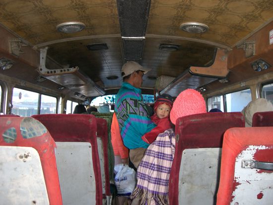 .....der Bus von innen