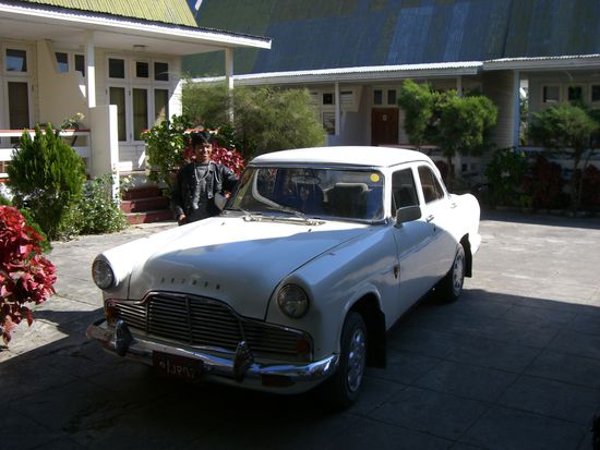 Das Taxi bis zur Bungalowanlage inkl.Fahrer