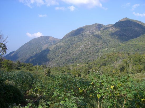 Fahrt durch traumhafte Lanschaft.....