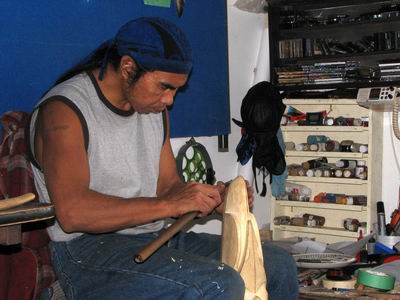 Mastercarver Sanford Williams