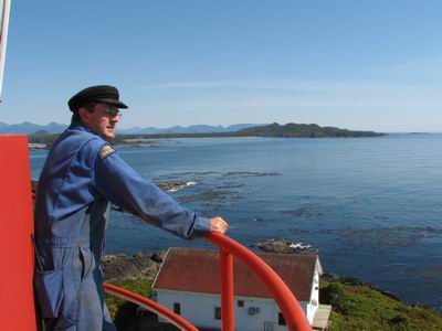 Iain, Keeper auf Lennart Island