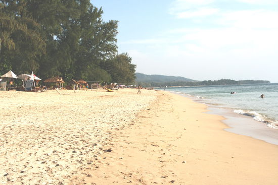 Strand vor dem Lanta Resort