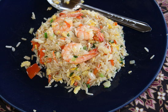 Fride Rice with Shrimps