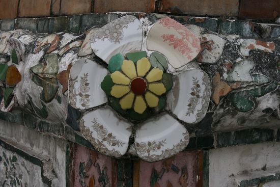 Scherbenbild am Wat Arun