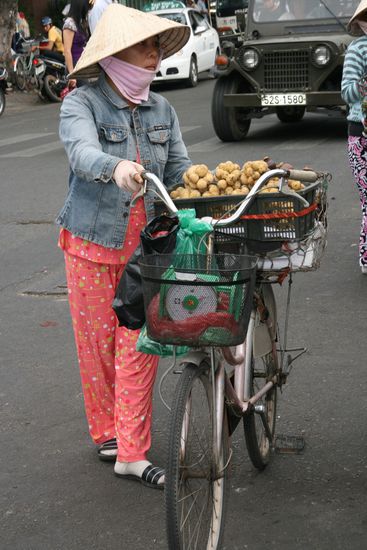 Saigon Obsthaendlerin